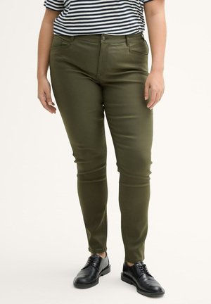 PLUS - Jeans Skinny Fit - urban olive green