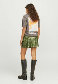 JJXX JXTARA SEQUIN - Minijupe - parrot green