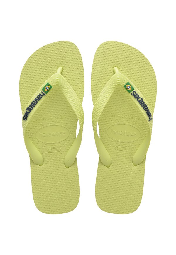 BRASIL LOGO BUTTERCREAM UNISEX - Zehentrenner