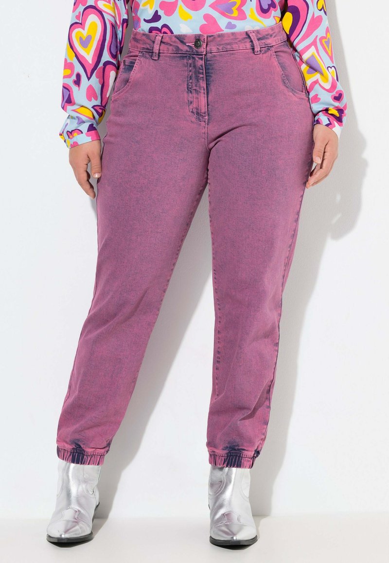 Angel of Style - 5-POCKET - Slim fit jeans - pink, Enlarge