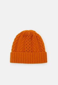 ARAN CABLE BEANIE - Gorro - burned orange