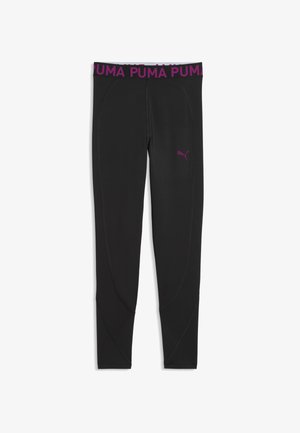 Puma, PUMA STRONG TRAININGSLEGGINGS - Leggings - Hosen - black-fuchsia glow
