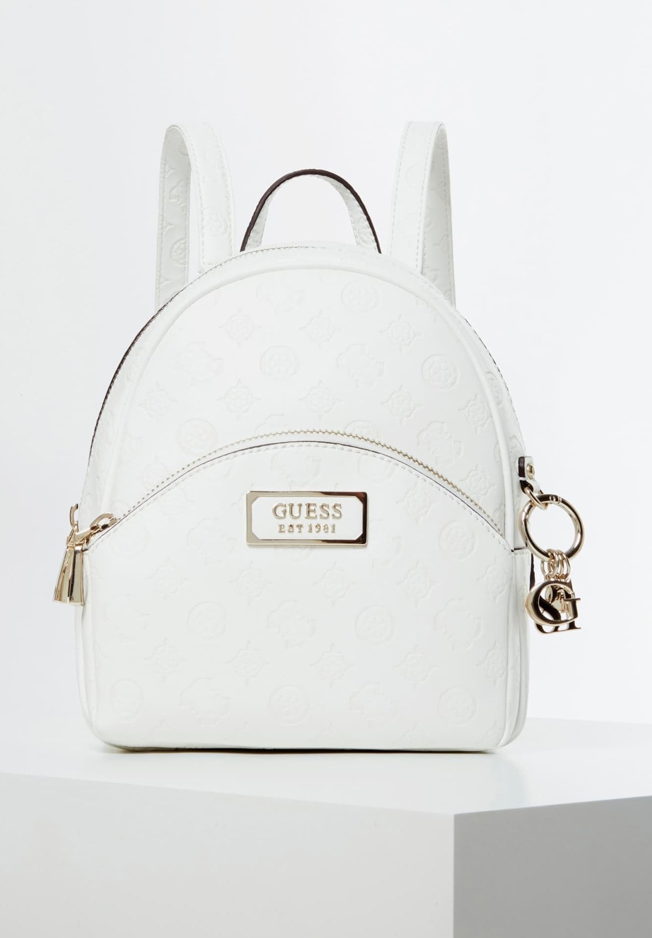 Guess LOVE Zaino white/bianco