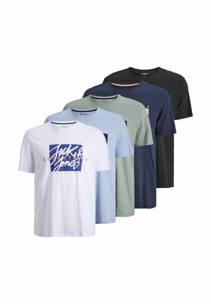 5 PACK - T-shirt z nadrukiem