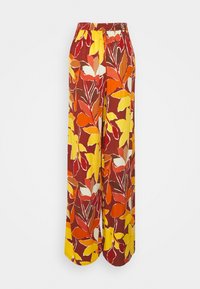 ONLY Tall ONLALMA LIFE PALAZZO PANT - Calças - red/brown