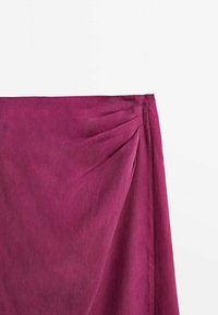 Massimo Dutti A-lijn rok - neon pink