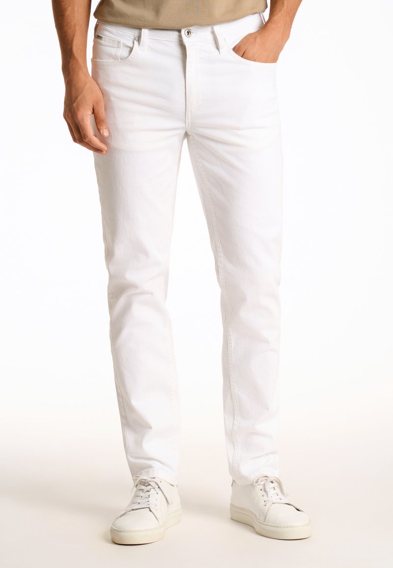 Lindbergh - STRETCH  - Prigludę džinsai - white, Padidinti