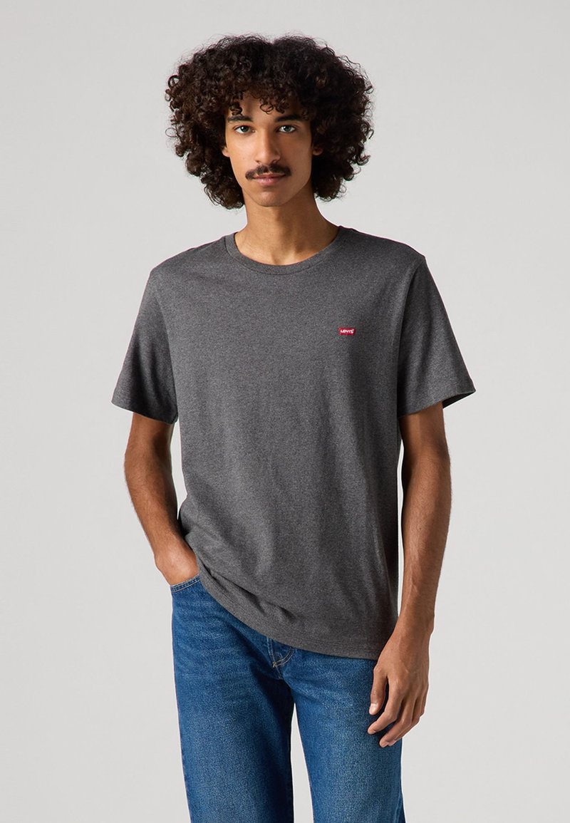Levi's® ORIGINAL TEE - Jednoduché tričko - dark charcoal heather