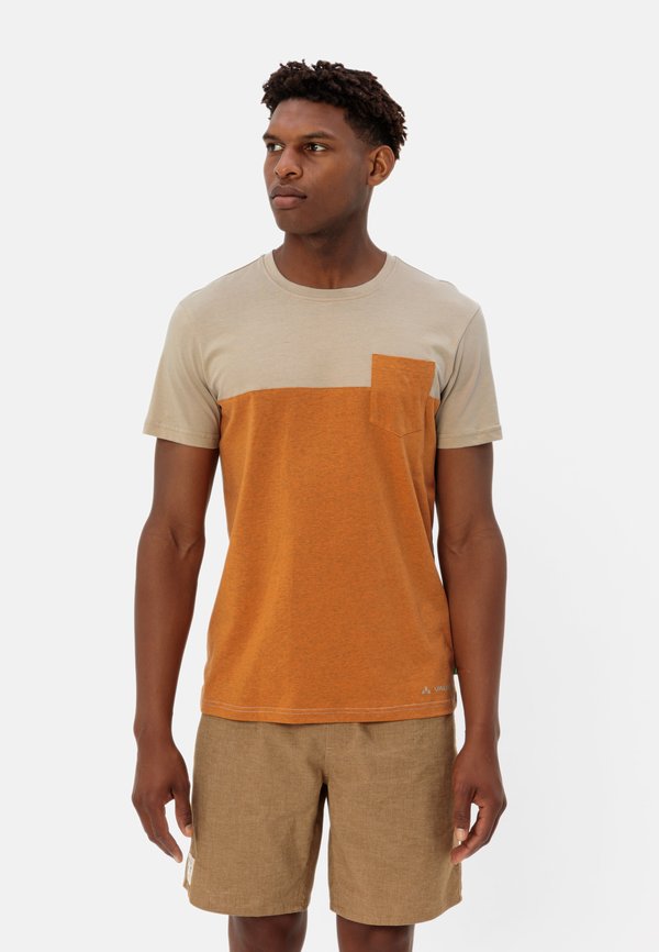 NEVIS - Sport T-Shirt - kumquat