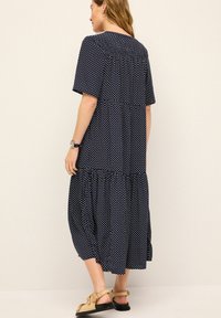 Next MATERNITY SLEEVE - REGULAR FIT - Rochie de zi - navy blue spot
