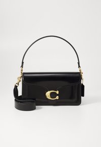 COACH SPAZZOLATO TABBY SHOULDER BAG - Schoudertas - black