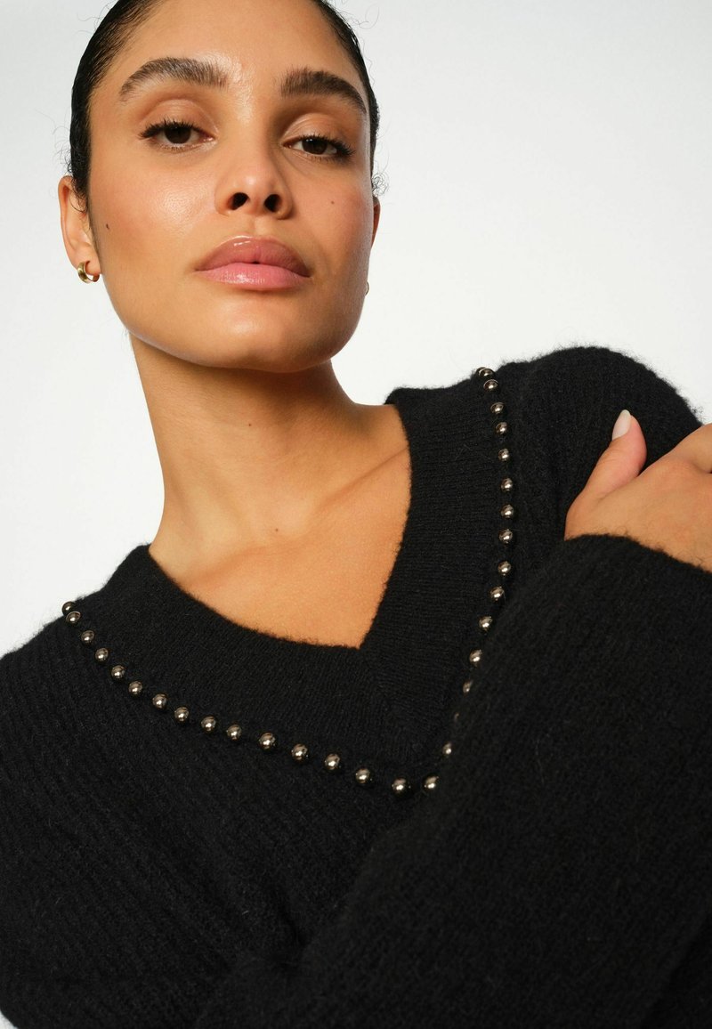 Mos Mosh Strickpullover black/schwarz