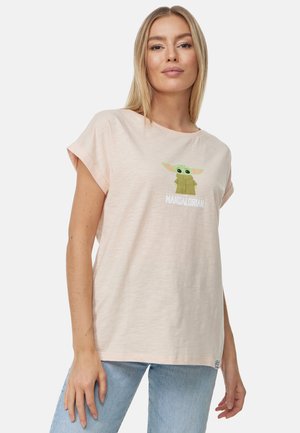 STAR WARS THE MANDALORIAN - T-shirt med print - pink