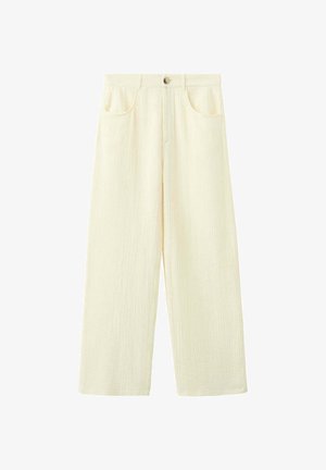 Mango, ADULT - Pantalon classique - light yellow