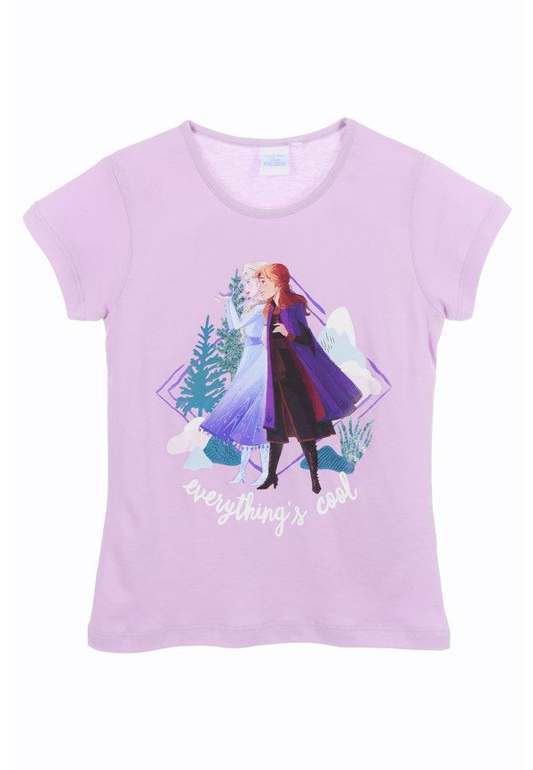 ANNA UND ELSA  - T-Shirt print - lila