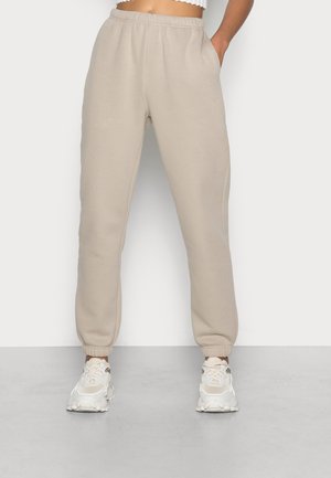 BASIC - Tracksuit bottoms - pure cashmere