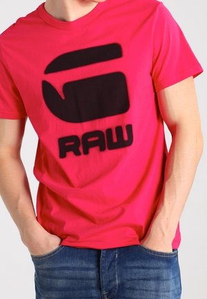 T-shirt con stampa - pink
