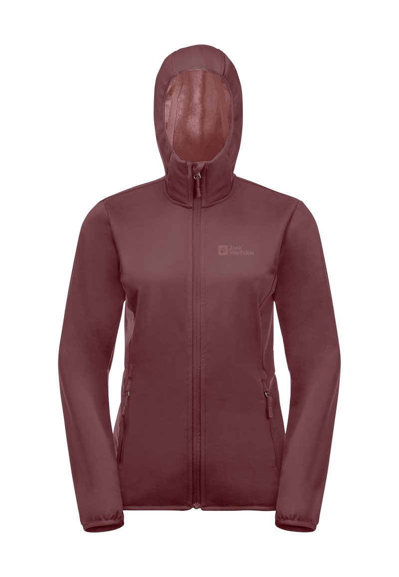 Jack Wolfskin WINDHAIN Softshelljacke red ochre/rot