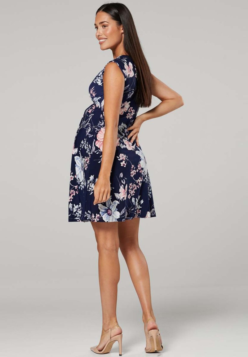 Chelsea Clark Day dress - dark blue white light pink/dark blue - Zalando.ie