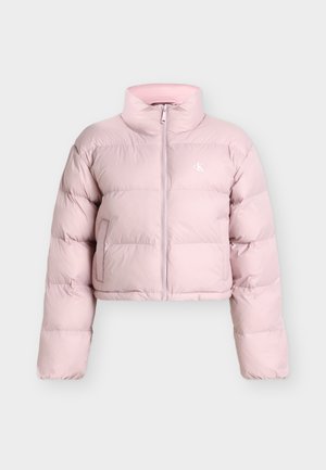 Calvin Klein Jeans, ESSENTIAL CROP PUFFER - Χειμωνιάτικο μπουφάν - mauve