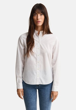 GANT, CLASSIC SHIRT - Bluza s gumbima - weiß