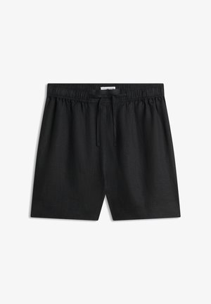 Tommy Hilfiger, LINEN PULL ON SHORT - Lühikesed püksid - black