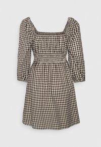 Forever New JOSIE PUFF SLEEVE MINI DRESS - Vestido de cocktail / Vestido de festa - chocolate