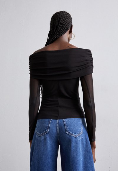 The Kooples Maglietta a manica lunga - black