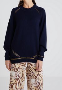 See by Chloé Stickad tröja - dark blue