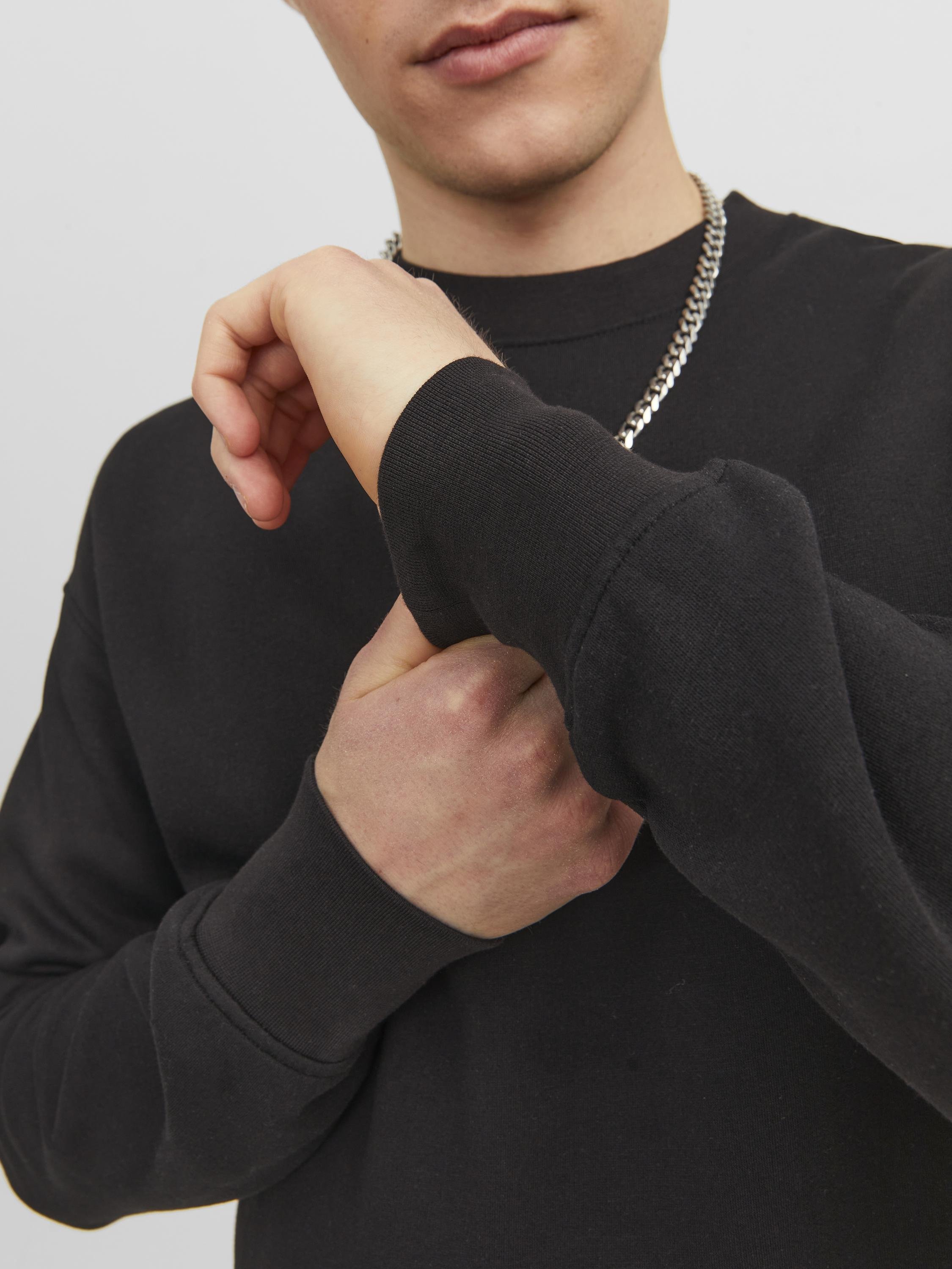 JACK & JONES Jjecharge Sweat Crew Neck Noos - Maglia di Tuta Uomo