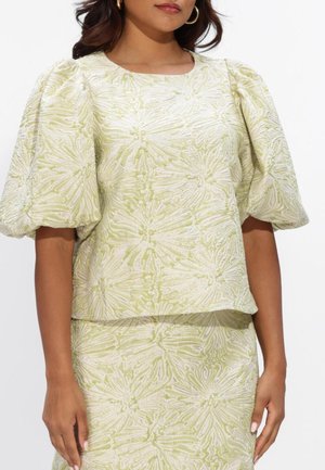 BROCADE - Blouse - light green