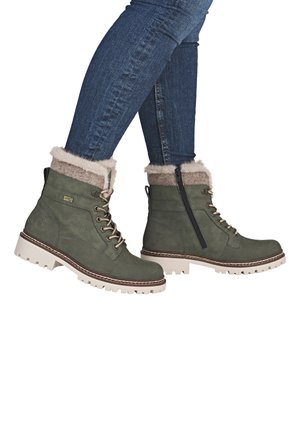Remonte Bottes de neige - grün