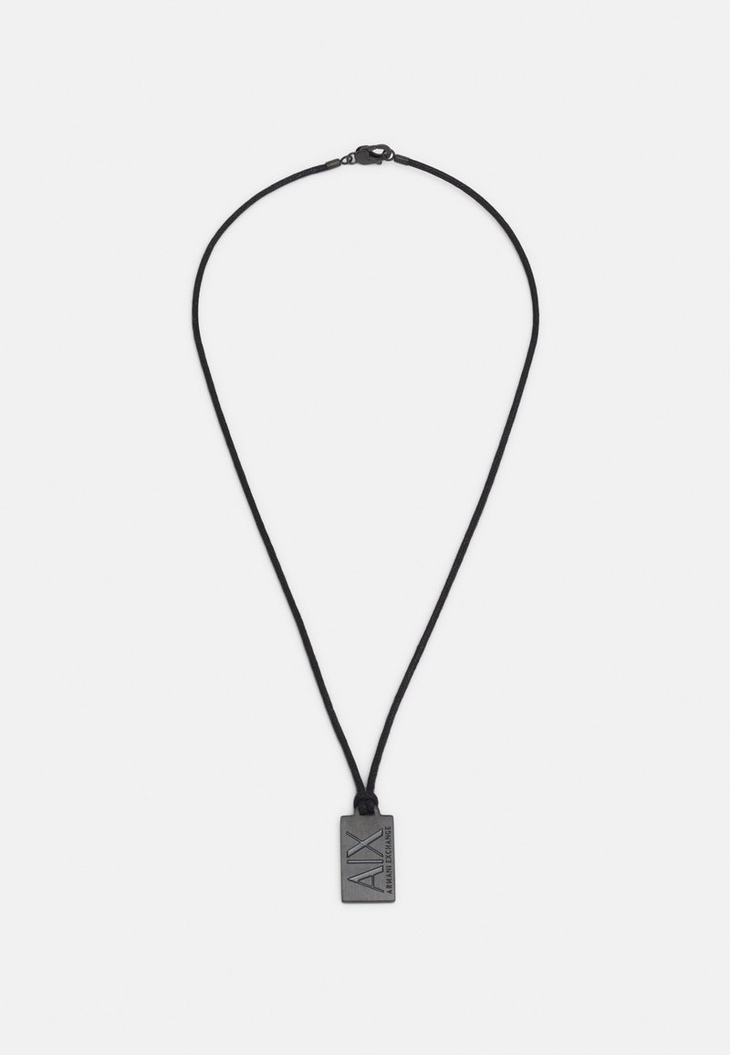 Armani Exchange EXTENSION Necklace black Zalando.co.uk