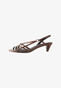 Non sélectionné, brown snake print