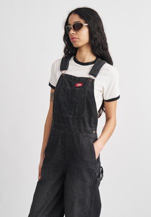 Kantáros nadrágok - black wash faded