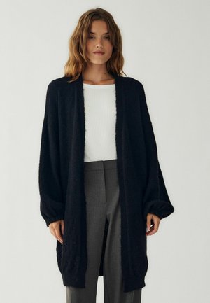 Noella, N-MARICELA KNIT CARDIGAN - Жилетка - black