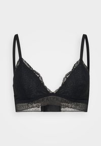 LOVE COLLECTION BRALET - Triangle bra - onyx