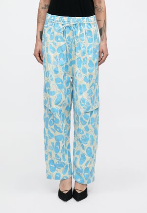 DRAWSTRING PANTS - Bukser - light blue