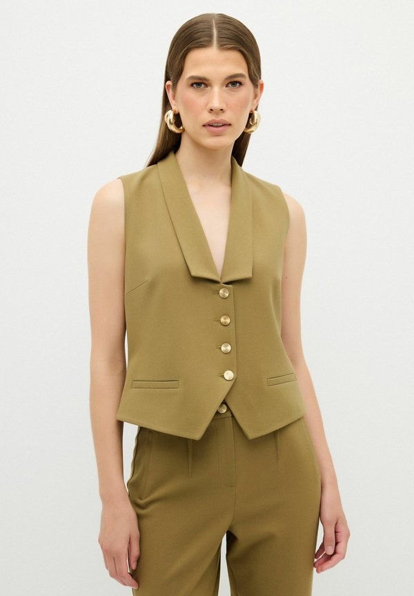 BUTTERED - Weste - olive