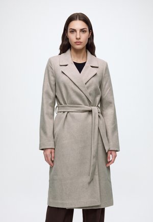 ONLY, ONLALVILDA WRAP COAT  - Класическо палто - simply taupe