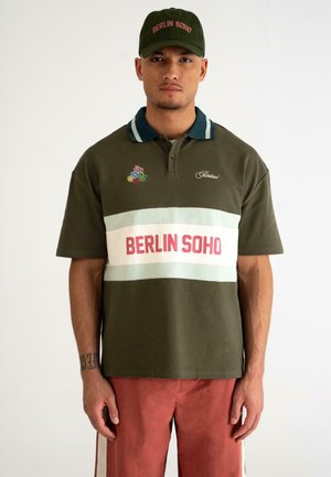 Poloshirt - green cream