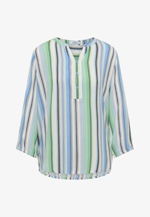 Cecil, 3/4-ARM BLUSE MIT MULTICOLOR STREIFEN - Blůza - light sky blue