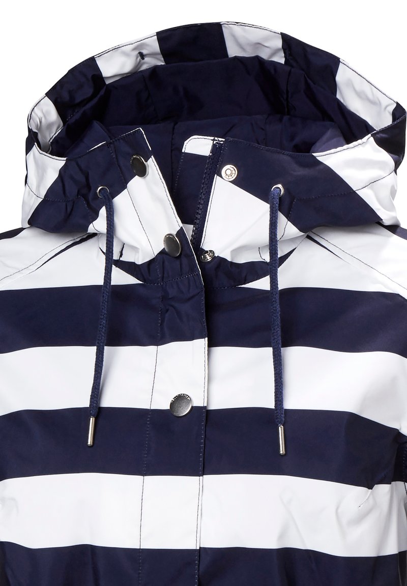 rain jackets helly hansen promenade jacket womens Helly Hansen LYNESS II Waterproof jacket stripe evening blue