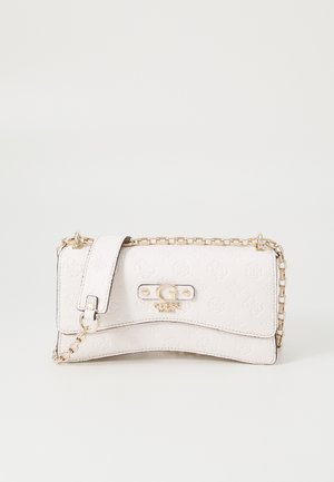GERTY CONVERTIBLE XBODY FLAP - Cross body bag - off white