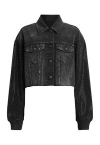 AllSaints ANDERS EMB Jeansjacke washed black/schwarz