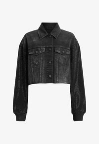 AllSaints ANDERS EMB Jeansjacke washed black/schwarz