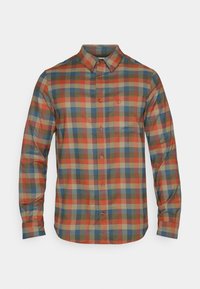 LAPPLAND STRETCH FLANNEL SHIRT M - Πουκάμισο - laurel green/autumn leaf