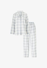 Unselected, blau-weiß kariert