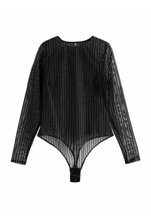 LONG SLEEVE - Camicetta - black sparkle