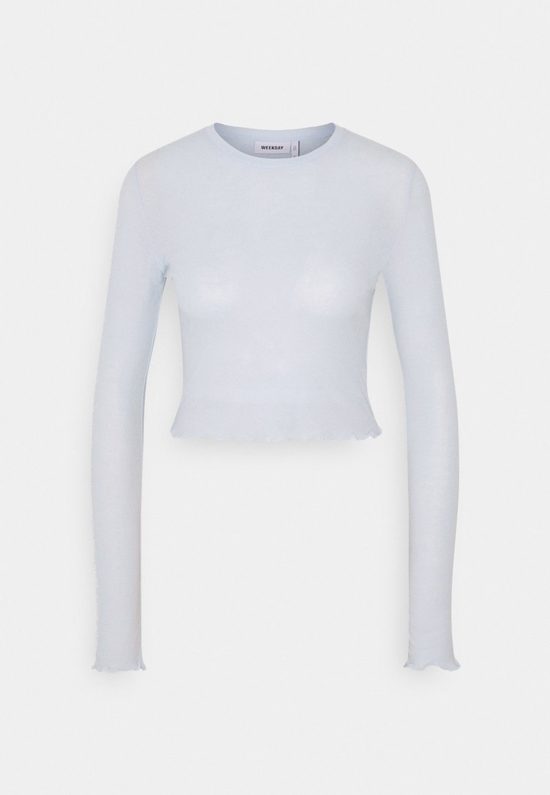 Weekday Longsleeve lichtblauw